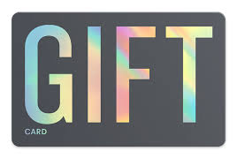 A Gift Card Running with Scissors